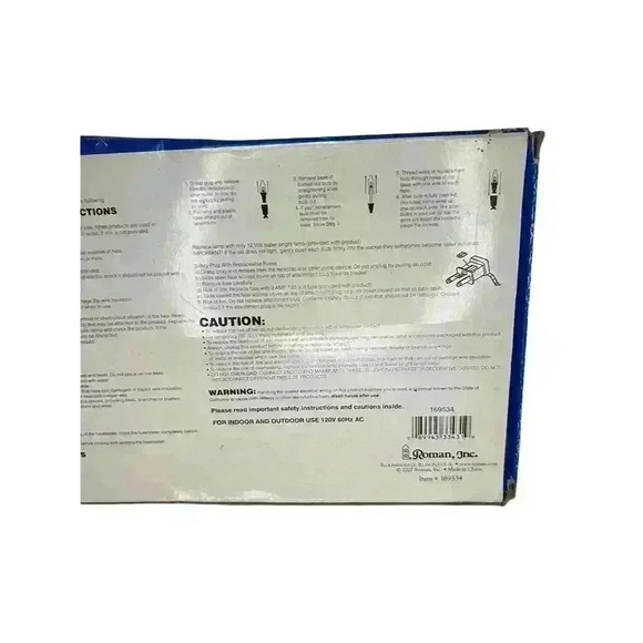 Vintage Disney Mickey Mouse 10 Light Christmas Decor Set Multicolor - Picture 7 of 11